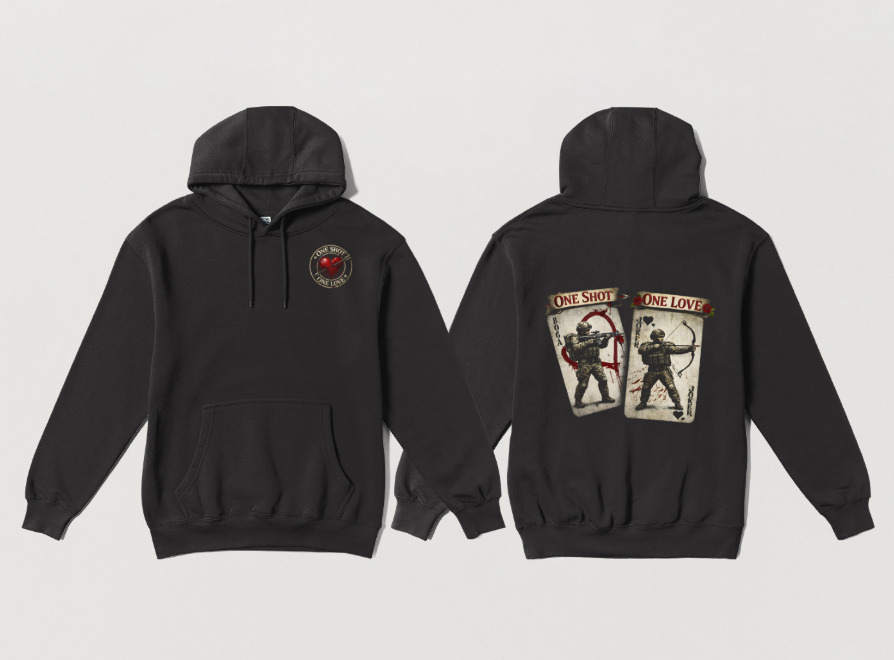 Boots on the Ground Apparel – Exclusive “One Shot, One Love” Hoodie